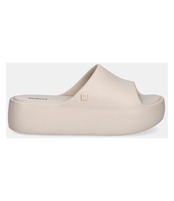 Παντόφλες Melissa MELISSA FREE PLATFORM SLIDE AD χρώμα: μπεζ, M 35859.AS384
