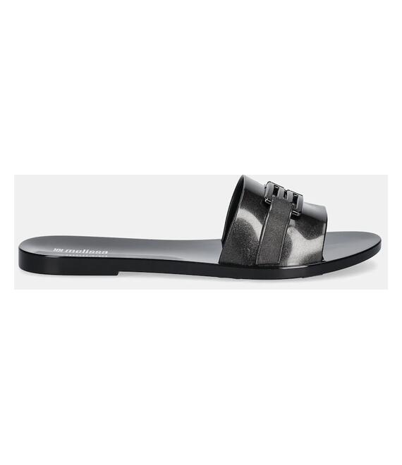 Παντόφλες Melissa MELISSA BABE M CHIC AD χρώμα: μαύρο, M 36000.BF046