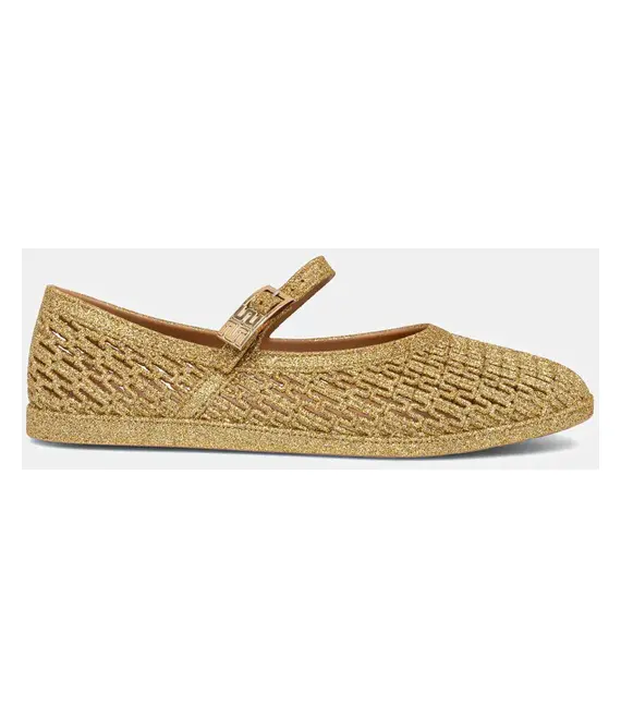 Μπαλαρίνες Melissa MELISSA HARPER AD GLITTER AD χρώμα: χρυσαφί, M 37108 BJ802