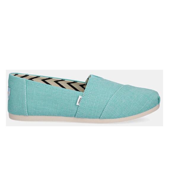 Πάνινα παπούτσια Toms HERITAGE CANVAS χρώμα: τιρκουάζ, 10021939