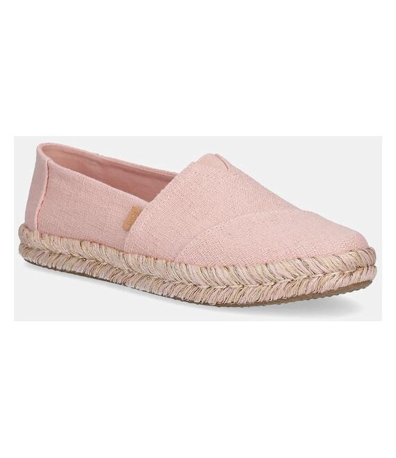 Εσπαντρίγιες Toms TWO TONE SLUB χρώμα: ροζ, 10021943