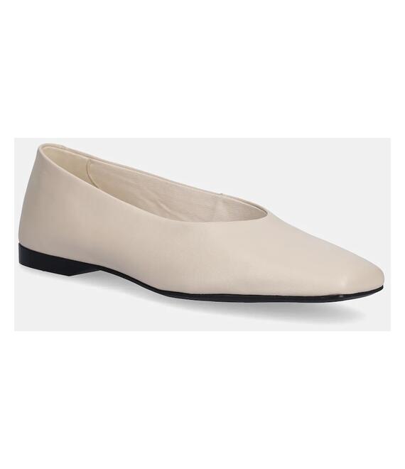 Δερμάτινες μπαλαρίνες Vagabond Shoemakers DELIA χρώμα: μπεζ, 5907-101-02
