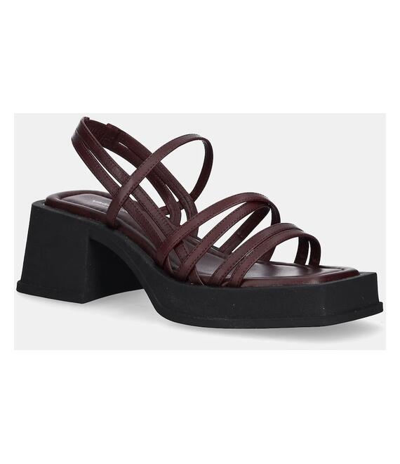 Δερμάτινα σανδάλια Vagabond Shoemakers HENNIE χρώμα: μπορντό, 5337-101-38
