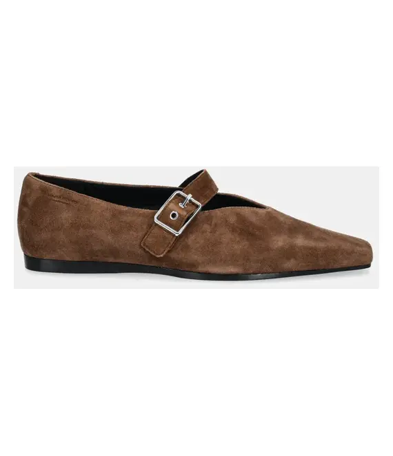 Μπαλαρίνες σουέτ Vagabond Shoemakers WIOLETTA χρώμα: καφέ, 5701-240-89