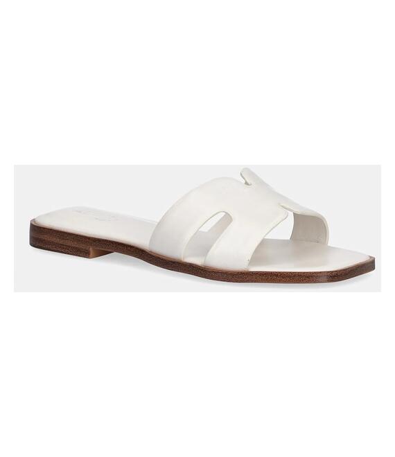 Δερμάτινες παντόφλες Aldo ITSANDAL γυναικείες, χρώμα: μπεζ, 13991497