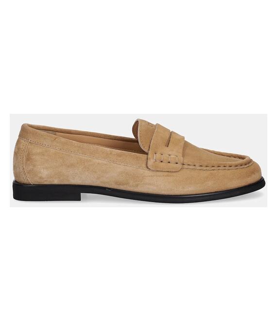Δερμάτινα μοκασίνια Copenhagen Suede χρώμα: μπεζ, CPH419
