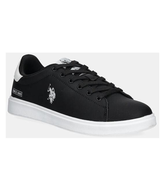 Αθλητικά U.S. Polo Assn. MARLYN χρώμα: μαύρο, MARLYN001W/5Y4