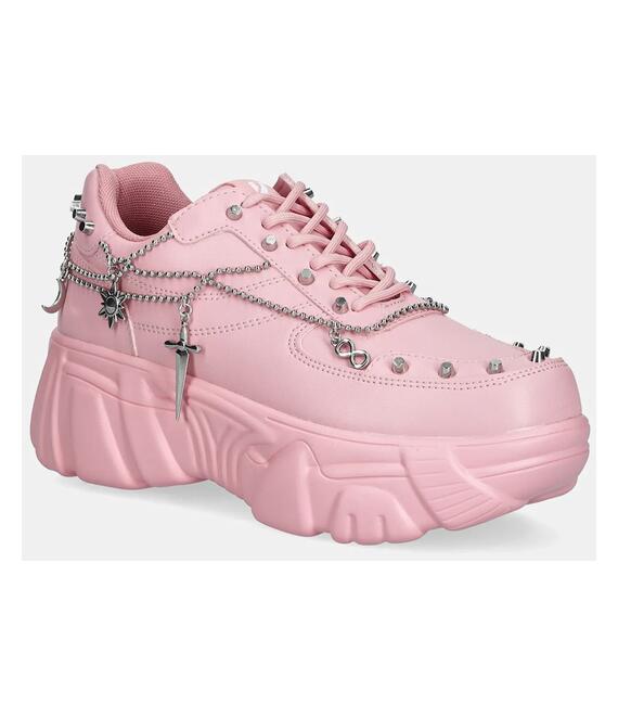 Αθλητικά Koi Footwear Jinx Mystic Charm Trainers χρώμα: ροζ, Jinx Pink