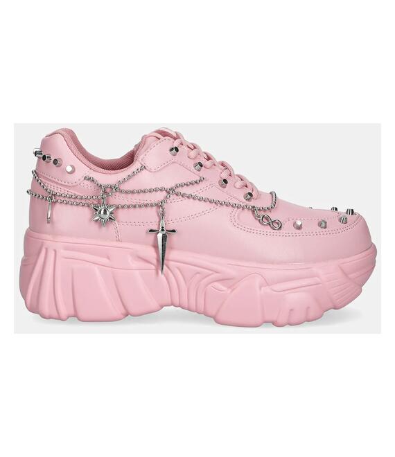 Αθλητικά Koi Footwear Jinx Mystic Charm Trainers χρώμα: ροζ, Jinx Pink
