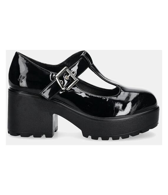 Γοβάκια Koi Footwear SAI BLACK MARY JANES ‘ PATENT EDITION’ χρώμα: μαύρο, ND35