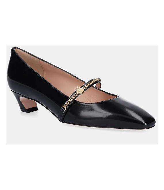 Δερμάτινες γόβες Bally χρώμα: μαύρο, WP351D