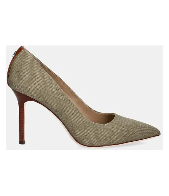 Γόβες Lauren Ralph Lauren Lindella II χρώμα: πράσινο, 802966872001
