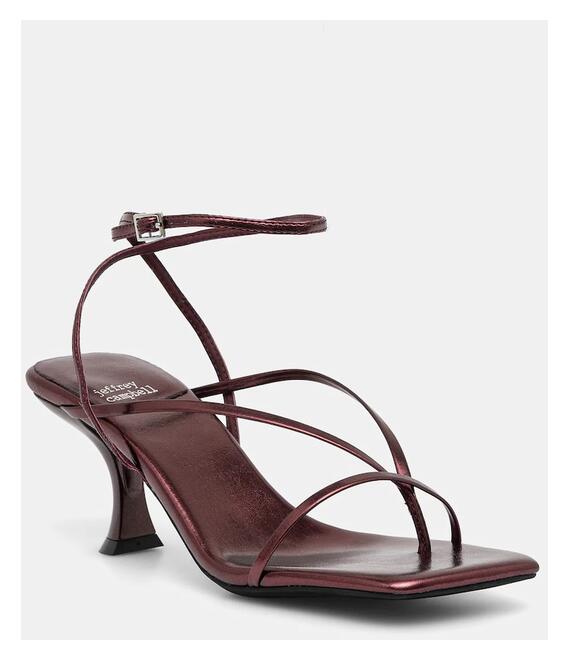 Σανδάλια Jeffrey Campbell Fluxx χρώμα: μπορντό, JC-935-9-104