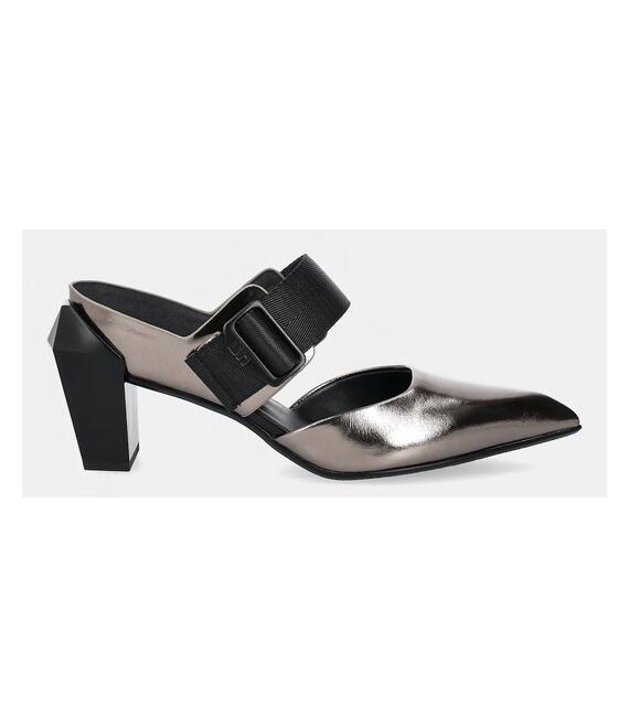 Γοβάκια United Nude Gem Mule Mid χρώμα: καφέ, 1090615716