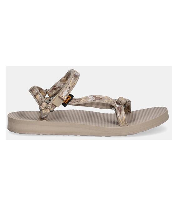 Σανδάλια Teva Original Universal Slim χρώμα: μπεζ, 1150110