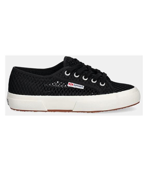 Πάνινα παπούτσια Superga MESH χρώμα: μαύρο, S2135GW