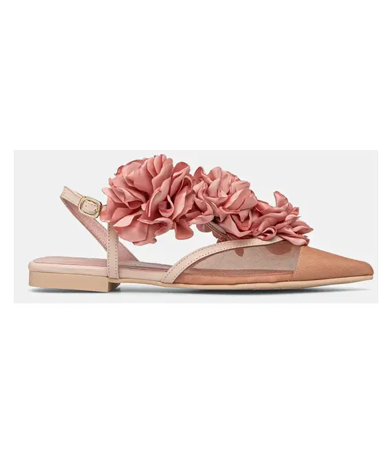 Μπαλαρίνες Pretty Ballerinas Yvette χρώμα: ροζ, 52145_A