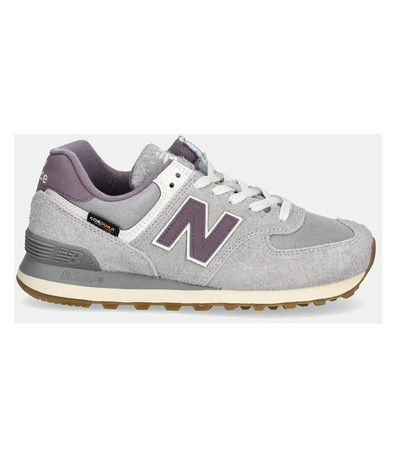 Σουέτ αθλητικά παπούτσια New Balance 574 χρώμα: μοβ, U574YGD
