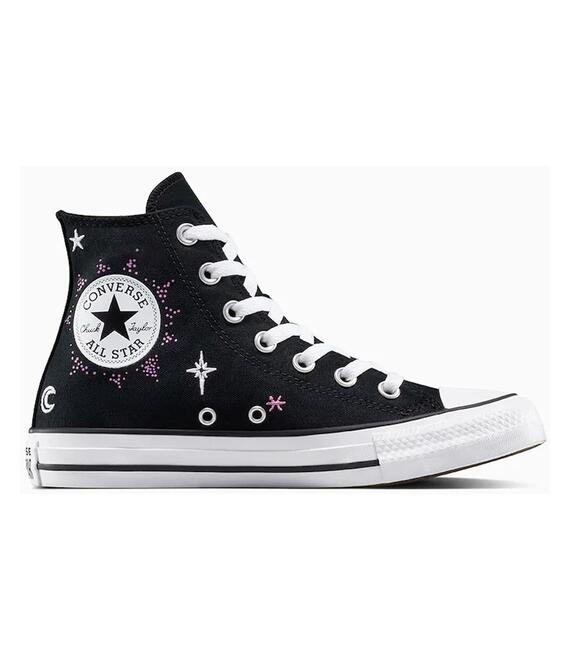 Πάνινα παπούτσια Converse Chuck Taylor All Star χρώμα: μαύρο, A13513C