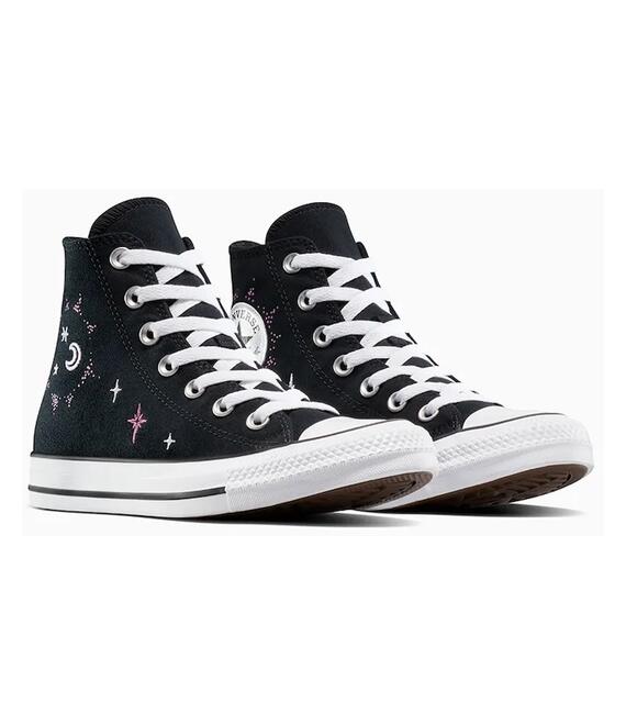 Πάνινα παπούτσια Converse Chuck Taylor All Star χρώμα: μαύρο, A13513C