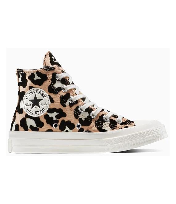 Πάνινα παπούτσια Converse Chuck 70 Leopard χρώμα: μπεζ, A14945C