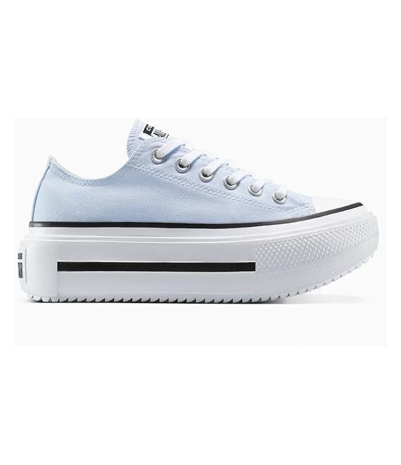 Πάνινα παπούτσια Converse Chuck Taylor All Star Lift Double Stack χρώμα: μπλε, A16285C