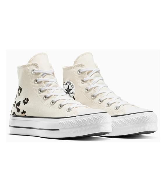 Πάνινα παπούτσια Converse Chuck Taylor All Star Lift χρώμα: μπεζ, A14936C
