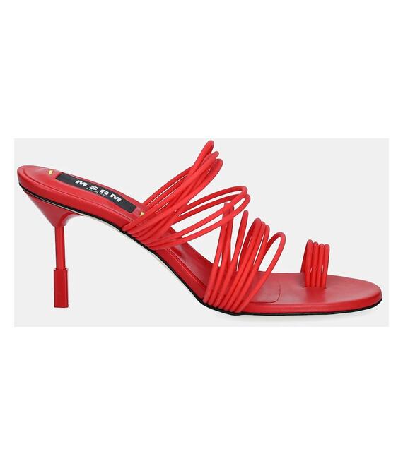 Γόβες MSGM χρώμα: κόκκινο, 3842MDS562 987