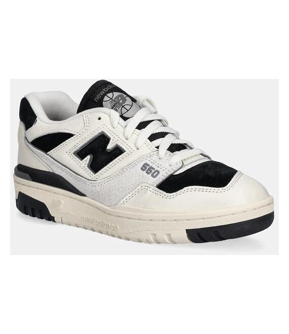 Δερμάτινα αθλητικά παπούτσια New Balance BB550LEG χρώμα: μπεζ, BB550LEG