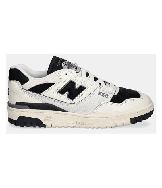Δερμάτινα αθλητικά παπούτσια New Balance BB550LEG χρώμα: μπεζ, BB550LEG