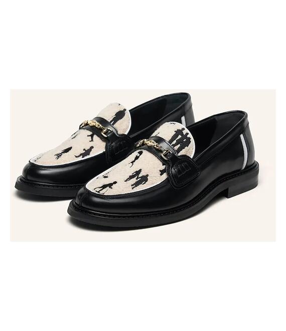 Κλειστά παπούτσια Filling Pieces Loafer Generations χρώμα: μαύρο, 44260021861