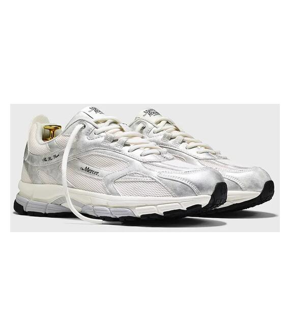 Αθλητικά The Mercer Brand The Re-Run Metallic χρώμα: ασημί, ME251005.996