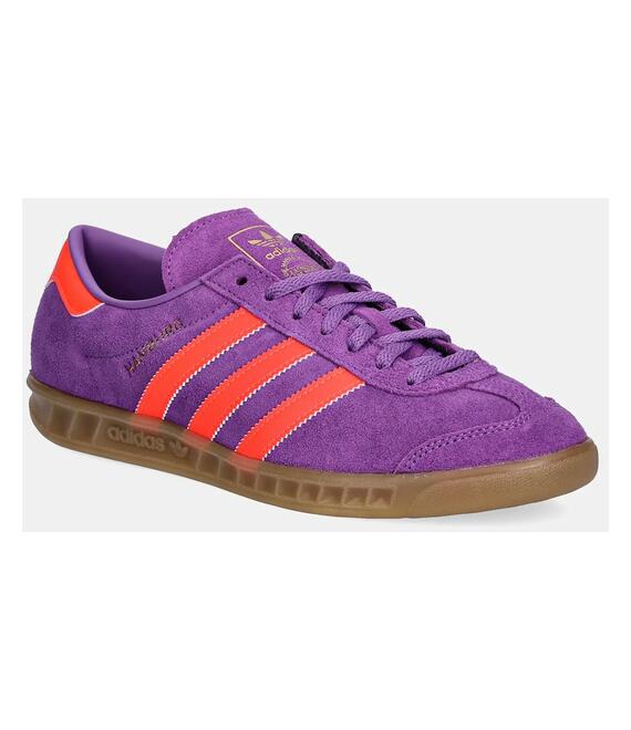 Αθλητικά adidas Originals Hamburg χρώμα: μοβ, JS0679