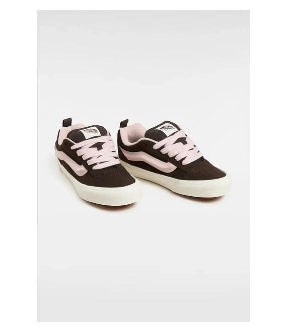 Πάνινα παπούτσια Vans Knu Skool unisex, χρώμα: καφέ, VN000D75O3N1