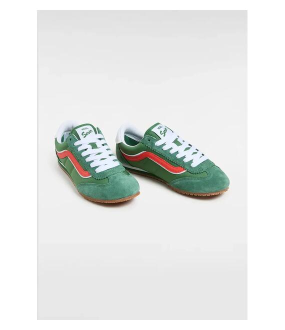 Πάνινα παπούτσια Vans Super Lowpro unisex, χρώμα: πράσινο, VN000D83BR11