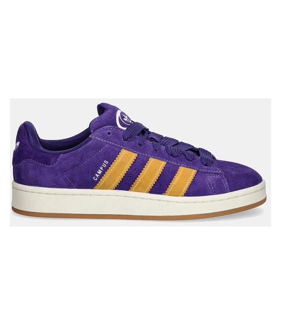 Σουέτ αθλητικά παπούτσια adidas Originals Campus 00s χρώμα: μοβ, JI3166