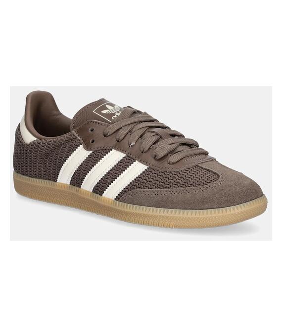 Αθλητικά adidas Originals Samba OG χρώμα: καφέ, JI3184