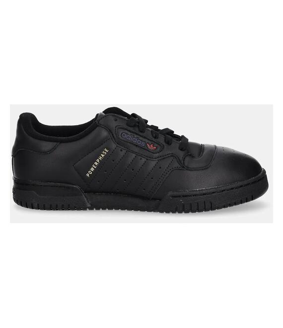 Δερμάτινα αθλητικά παπούτσια adidas Originals Powerphase χρώμα: μαύρο, JH5482