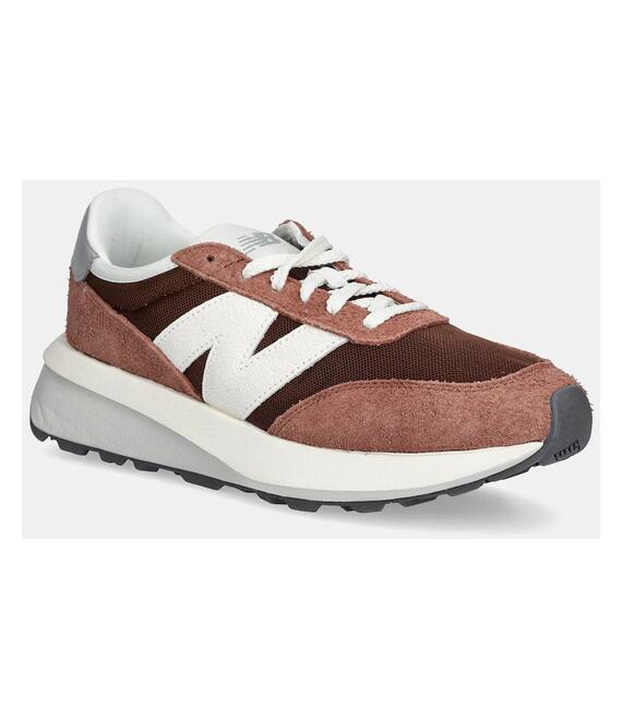 Αθλητικά New Balance 370 χρώμα: καφέ, U370AI