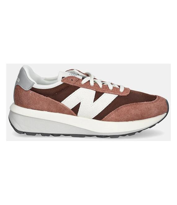 Αθλητικά New Balance 370 χρώμα: καφέ, U370AI