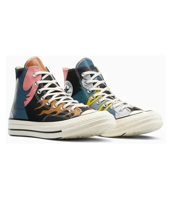 Πάνινα παπούτσια Converse Converse x Tom and Jerry Chuck 70 χρώμα: μαύρο, A15110C