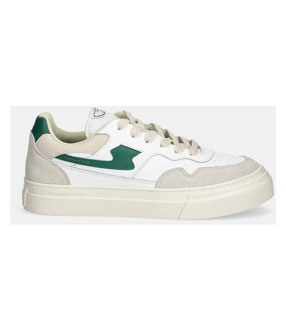 Αθλητικά Stepney Workers Club PEARL S-STRIKE LEATHER χρώμα: άσπρο, YA23650
