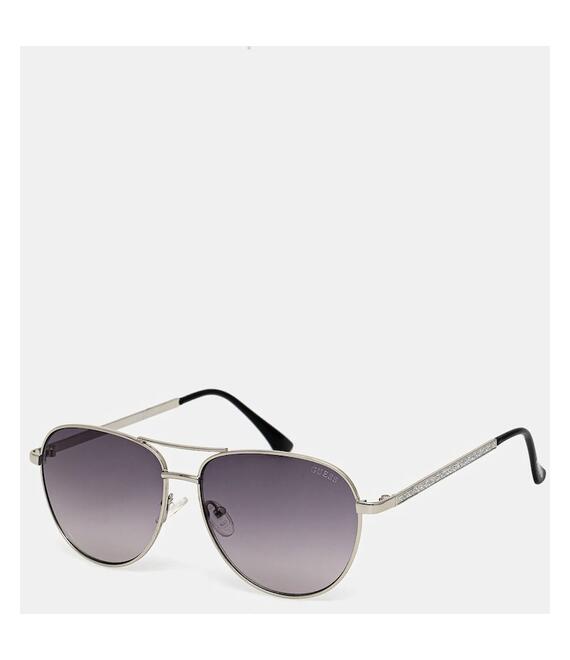 Γυαλιά ηλίου Guess χρώμα: ασημί, GF6157 10B
