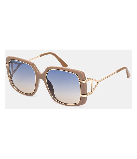 Γυαλιά ηλίου Guess χρώμα: μπεζ, GU7854 57W