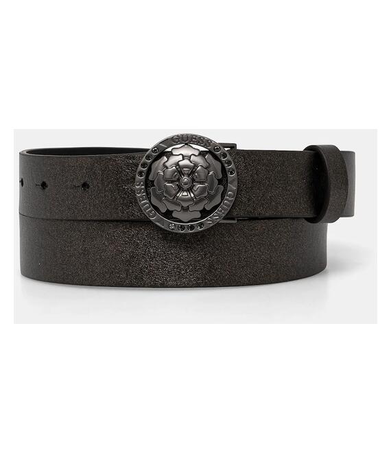 Ζώνη Guess DARIA χρώμα: καφέ, W5RZ02 WGZ50