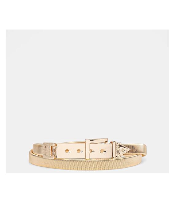 Ζώνη Guess χρώμα: χρυσαφί, BW9191 P5135