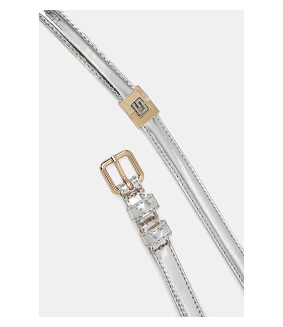 Ζώνη Guess ARNELA χρώμα: ασημί, BW9192 P5115