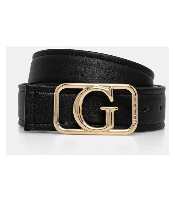 Ζώνη Guess SEBINA χρώμα: μαύρο, BW9203 P5135