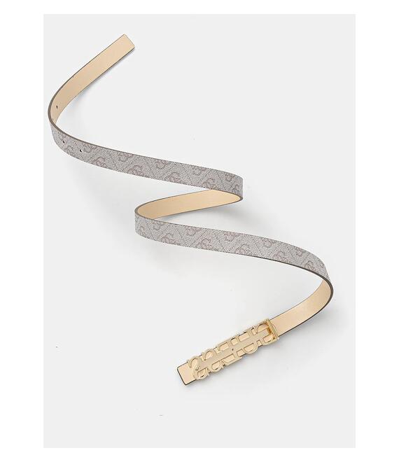 Ζώνη Guess ZAMIRA χρώμα: καφέ, BW9204 P5120