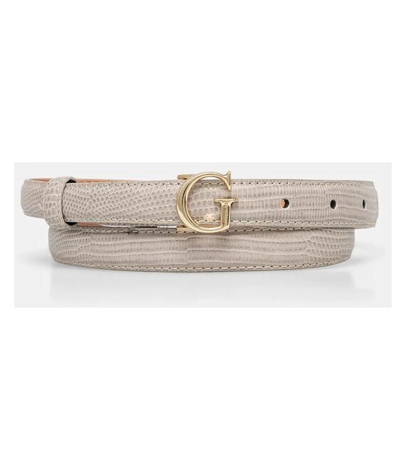 Ζώνη Guess ORLINA χρώμα: γκρι, BW9209 P5120
